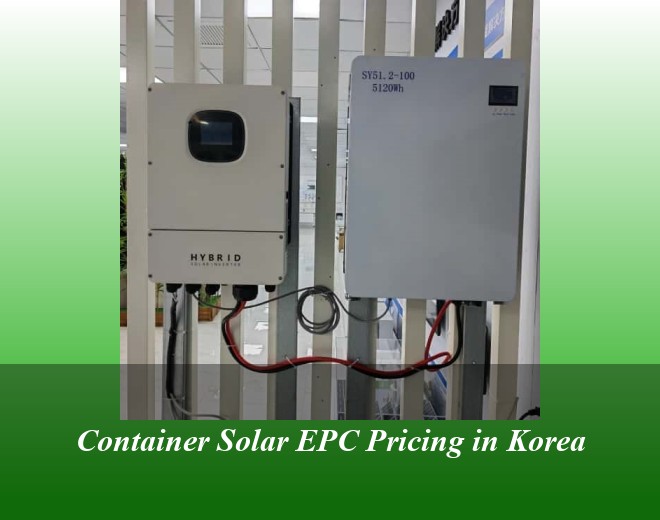 Container Solar EPC Pricing in Korea